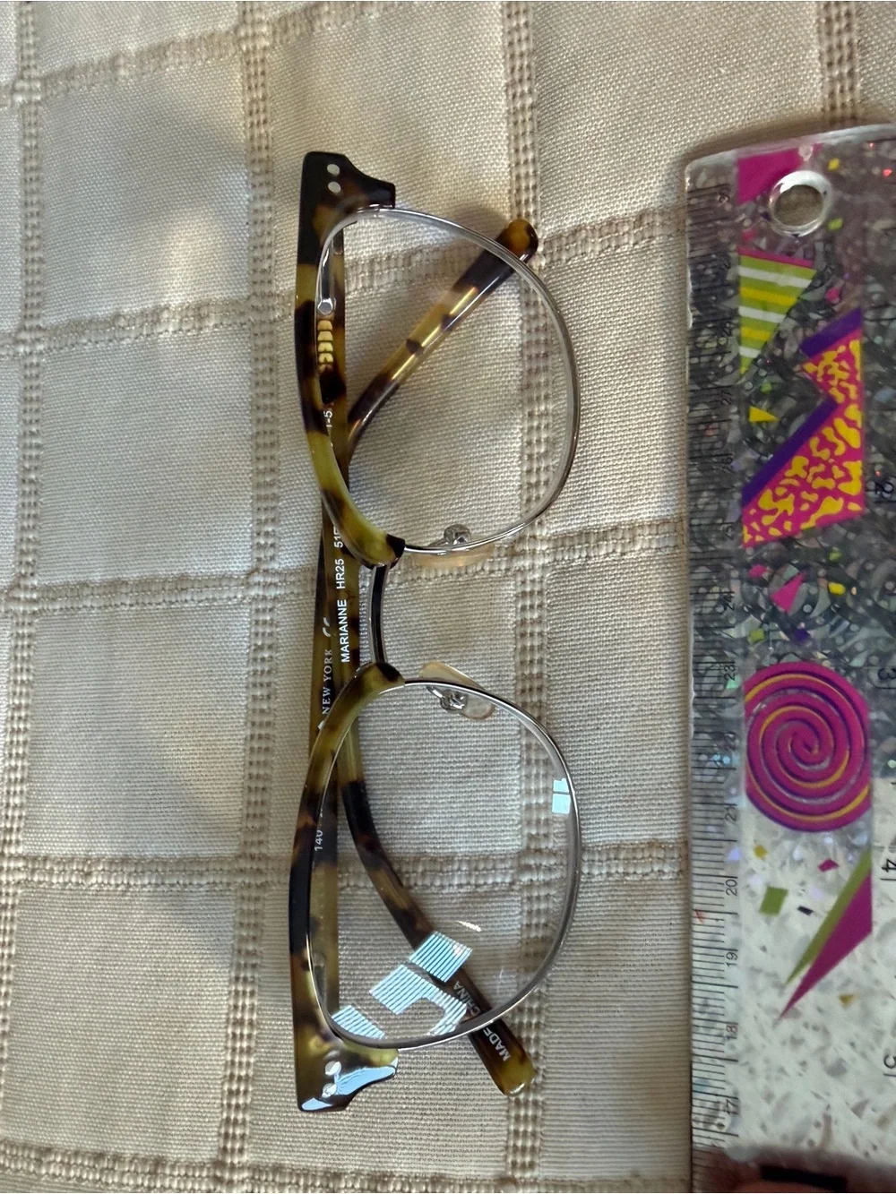 kate spade Tortoiseshell and Silver Round Sunglasses